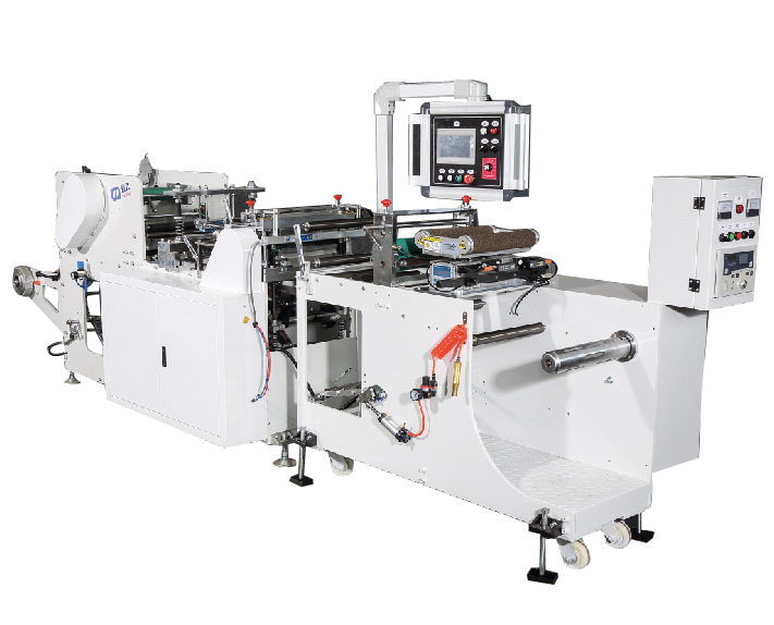 Jgz-300c automatic high-speed trademark die cutting and rolling